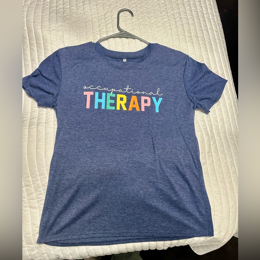 Navy Blue Occupational Therapy T-Shirt